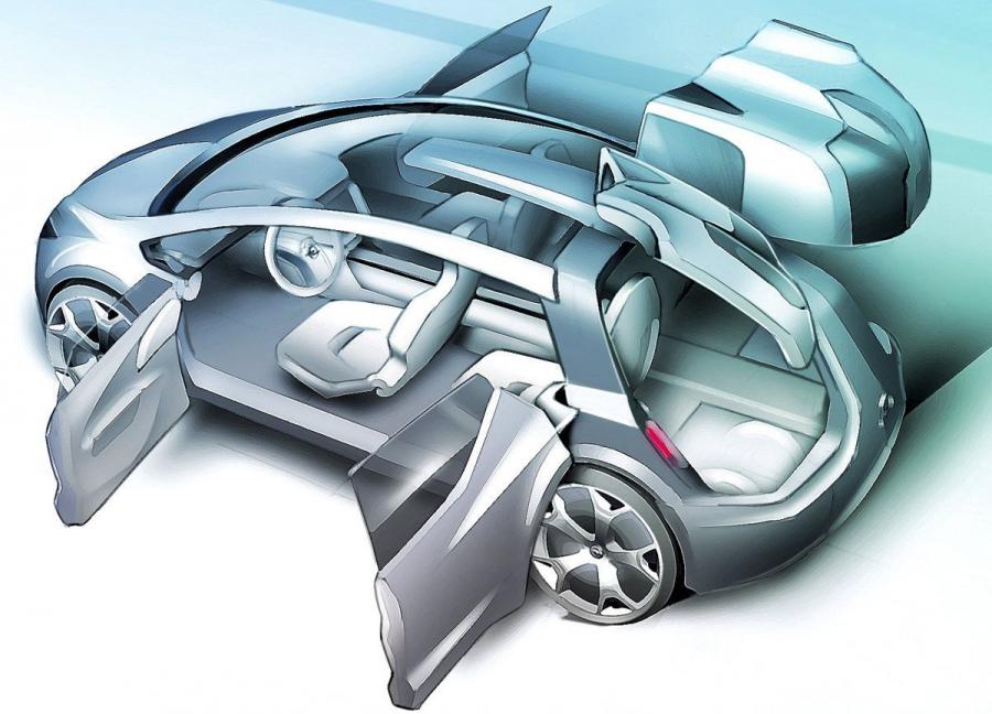  Opel Flextreme Concept 2007 года  (фото 49 из 65)